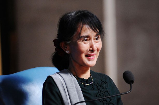 Myanmar opposition leader Daw Aung Suu Kyi