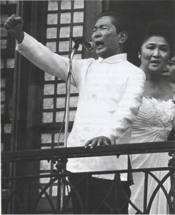 FM in his 1986 inauguration