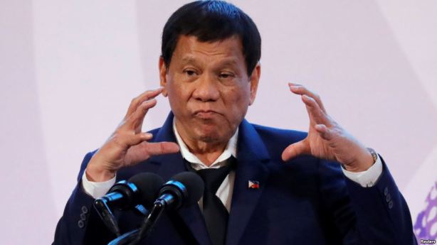 PRRD gesturing with hands